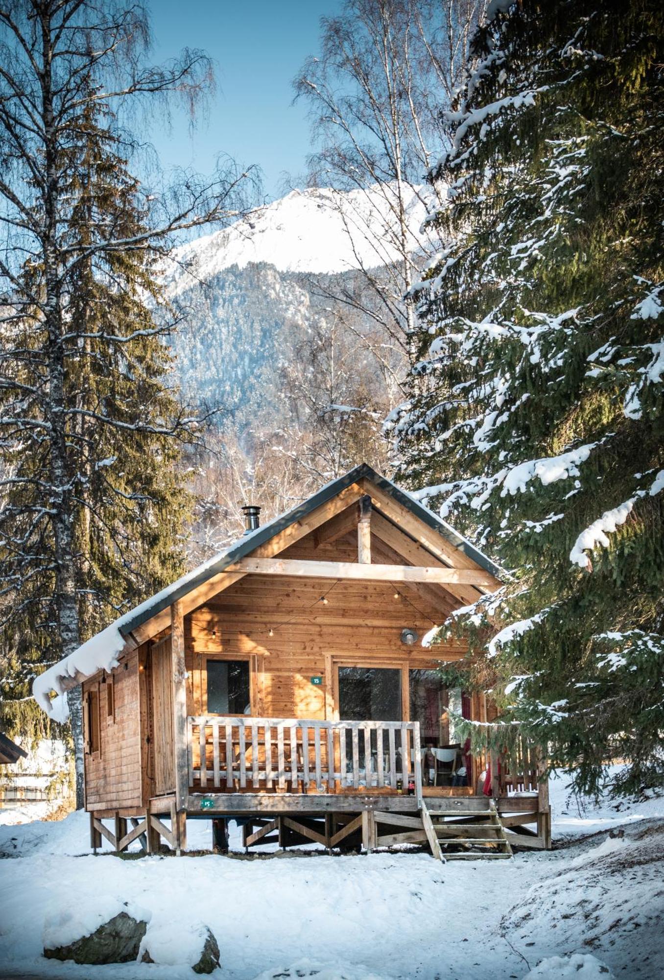 Hotel Huttopia Bozel en Vanoise Exterior foto