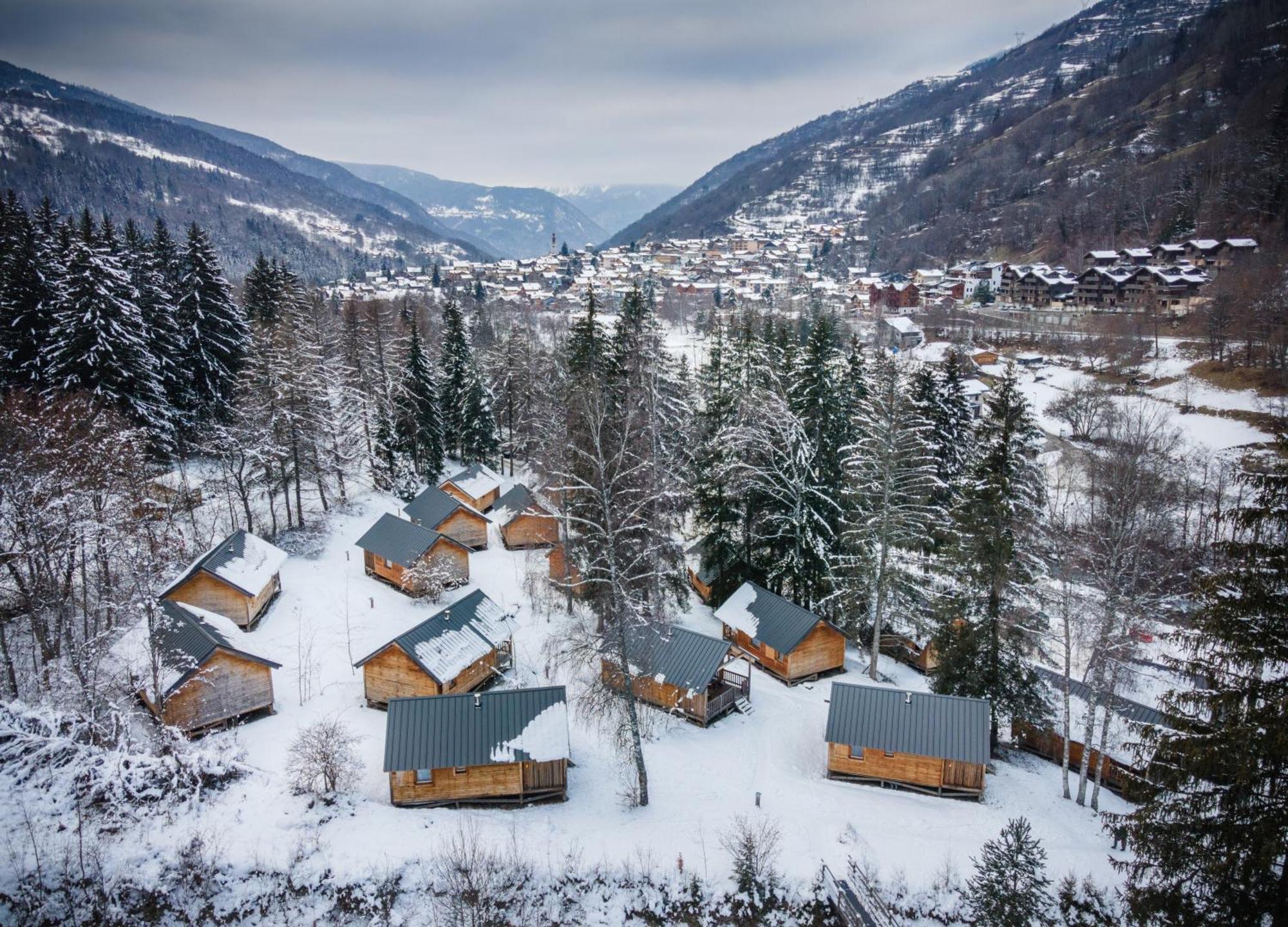 Hotel Huttopia Bozel en Vanoise Exterior foto