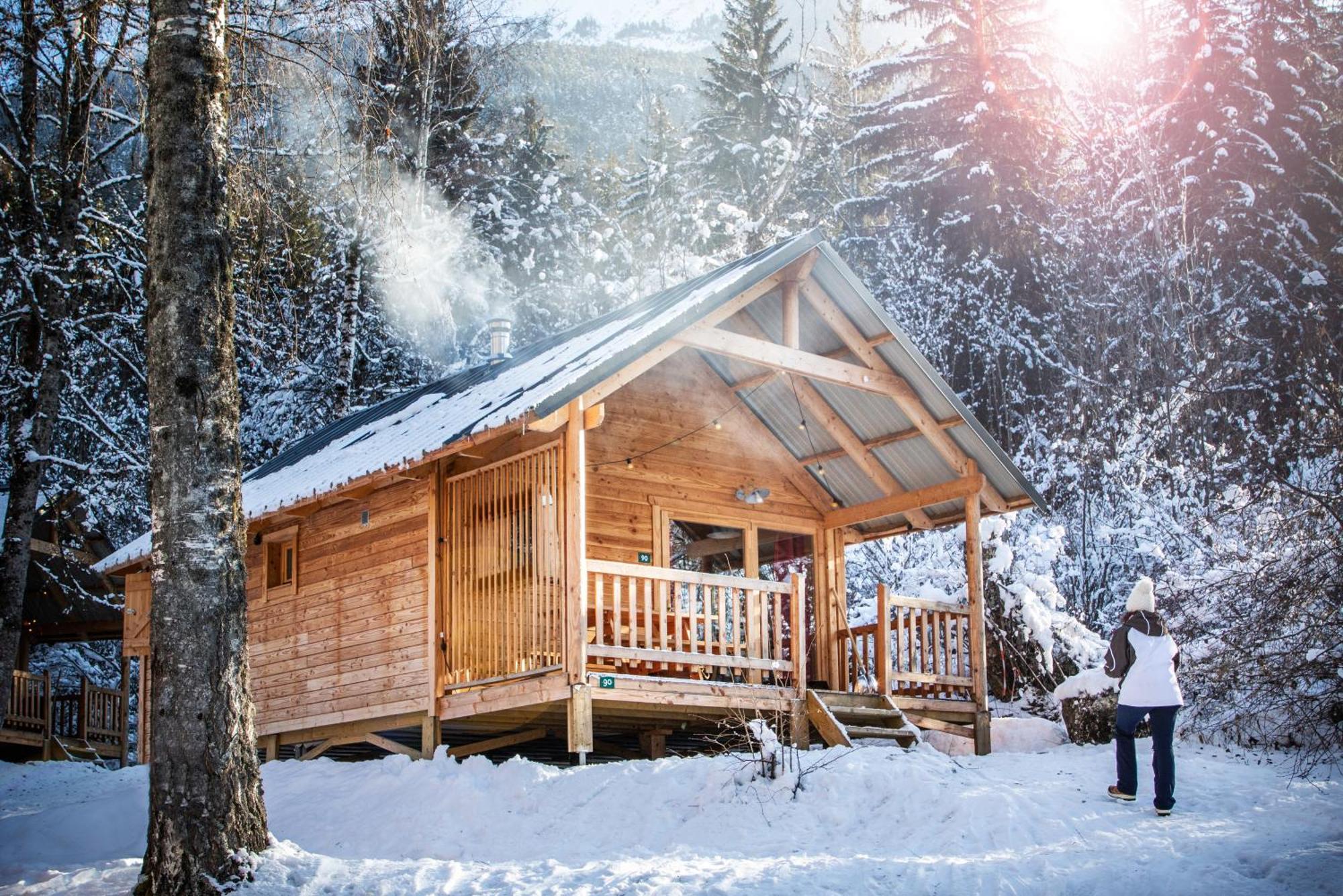 Hotel Huttopia Bozel en Vanoise Exterior foto